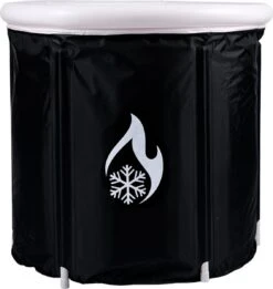 Opvouwbaar Zitbad Voor Volwassenen - Bath Bucket - Ijsbad - Inklapbaar Bad - Zwart - Opblaasbad - Inclusief Voetpomp - Inclusief Ingebouwd Zitkussen -Badkamer Wijs 1134x1200 4