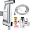 Merkloos Bidet - Handdouche/kraan - Water Sproeier/spray - Toilet/badkamer - Montage Set - 1,5M Slang - Multifunctioneel - RVS – Zilver 1 Merkloos Bidet - Handdouche/kraan - Water Sproeier/spray - Toilet/badkamer - Montage Set - 1,5M Slang - Multifunctioneel - RVS – Zilver -Badkamer Wijs 1134x1200 5