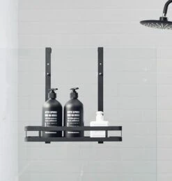 Doucherek Aan Douchewand - Zwart - Doucherekje Hangend - Zonder Boren -Badkamer Wijs 1137x1200 1