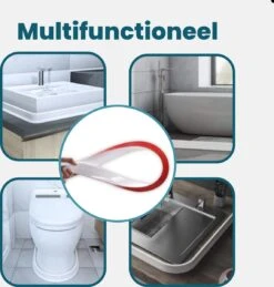 Waterkering Douche - Dorpel - Water Stopper - Dorpelstrip - Water Barrière Strip - Douche Dorpel - Anti Overstromend Water - 1 Meter -Badkamer Wijs 1145x1200 4