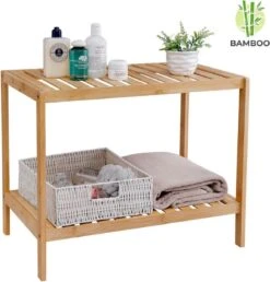 Merkloos Decopatent® Houten Bankje Van Bamboe - Badkamer - Opbergrek - Badkamerkast Rek - Open Badkamerbankje - Opbergen Handdoeken Rek 15 Merkloos Decopatent® Houten Bankje Van Bamboe - Badkamer - Opbergrek - Badkamerkast Rek - Open Badkamerbankje - Opbergen Handdoeken Rek -Badkamer Wijs 1147x1200