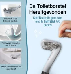 Mmoods Siliconen Golf Toiletborstel – WC Borstel Met Houder – Flexibele Siliconen WC Borstel – Antibacterieel – Hygiënisch – Zwart -Badkamer Wijs 1148x1200 3