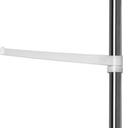 Telescopisch Doucherek Uit Chroom, Verstelbaar 155 - 320 Cm Met Extra Handdoekrek -Badkamer Wijs 1155x1200 4