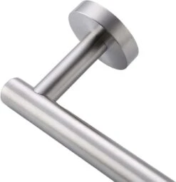 Wc Rol Houder RVS - Mat - Toiletrolhouder - Industrieel - Hangende Wc Rolhouder - Grijs - Zilver -Badkamer Wijs 1159x1200