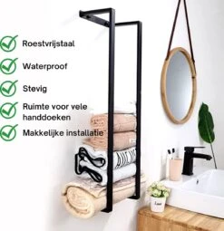 Liviner Stainless Handdoekrek - Handdoekrek Badkamer - Zwart - Handdoekenrek - Handdoekhouder - RVS 21 Liviner Stainless Handdoekrek - Handdoekrek Badkamer - Zwart - Handdoekenrek - Handdoekhouder - RVS -Badkamer Wijs 1161x1200 5