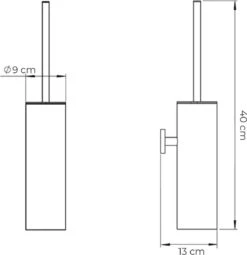 VDN Stainless Toiletborstel Met Houder - Toiletborstelhouder - Zilver - Wc Borstel Met Houder - RVS - Hangend -Badkamer Wijs 1163x1200 2