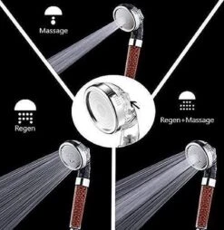 Merkloos Douche Filter - Daily Accessoires - Water Filter - Shower Filter - Douchekop Filter - Douchekop - Ionische Douchekop - Waterbesparende Douchekop - Op Elke Slang Aan Te Sluiten - Aussie Blo -Badkamer Wijs 1165x1200