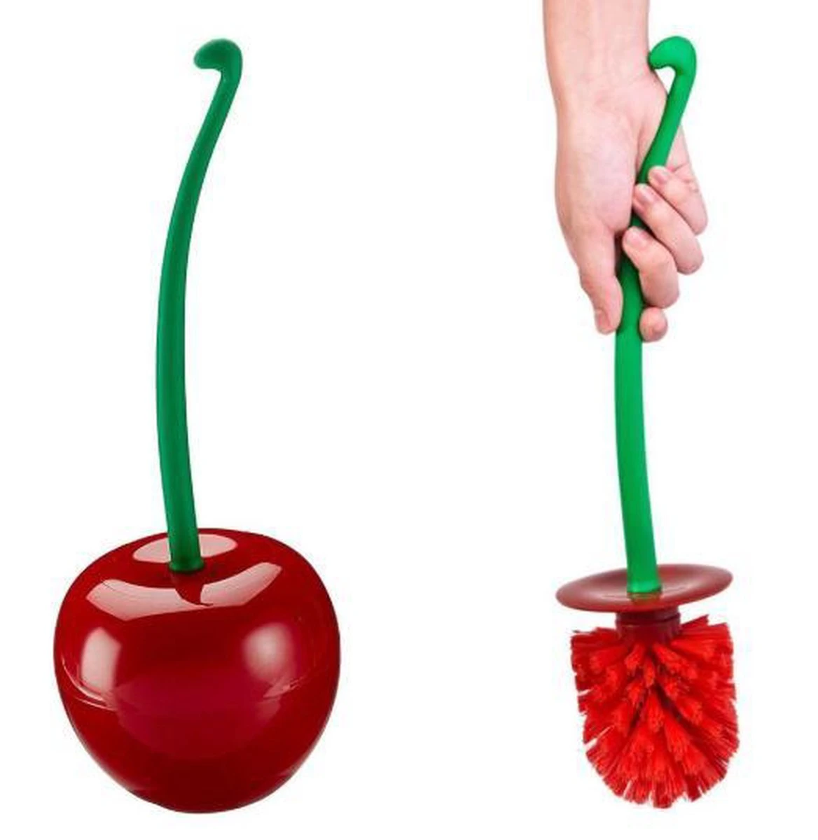 Merkloos WC-borstel Toiletborstel Cherry Kers Met Rode Borstel 10 Merkloos WC-borstel Toiletborstel Cherry Kers Met Rode Borstel - Afbeelding 8
