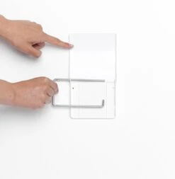 Brabantia ReNew WC Rolhouder - Met Klep - White -Badkamer Wijs 1171x1200 5