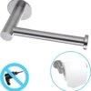 Sanics WC Rolhouder Zonder Boren - Toiletrolhouder Zelfklevend - Closetrolhouder Zilver/RVS -Badkamer Wijs 1172x1200 7