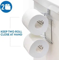 Wonderworker Clever - Hangende RVS Toiletpapier Houder - WC Rolhouder Hangend Verchroomd - Closetrolhouder - Reserverolhouder - WC Rol Houder - Dubbele Closetrolhouder - Zonder Boren & Schroeven - Geschikt Voor Toiletpot/Over De Deur - Verchroomd 15 Wonderworker Clever - Hangende RVS Toiletpapier Houder - WC Rolhouder Hangend Verchroomd - Closetrolhouder - Reserverolhouder - WC Rol Houder - Dubbele Closetrolhouder - Zonder Boren & Schroeven - Geschikt Voor Toiletpot/Over De Deur - Verchroomd -Badkamer Wijs 1174x1200 1
