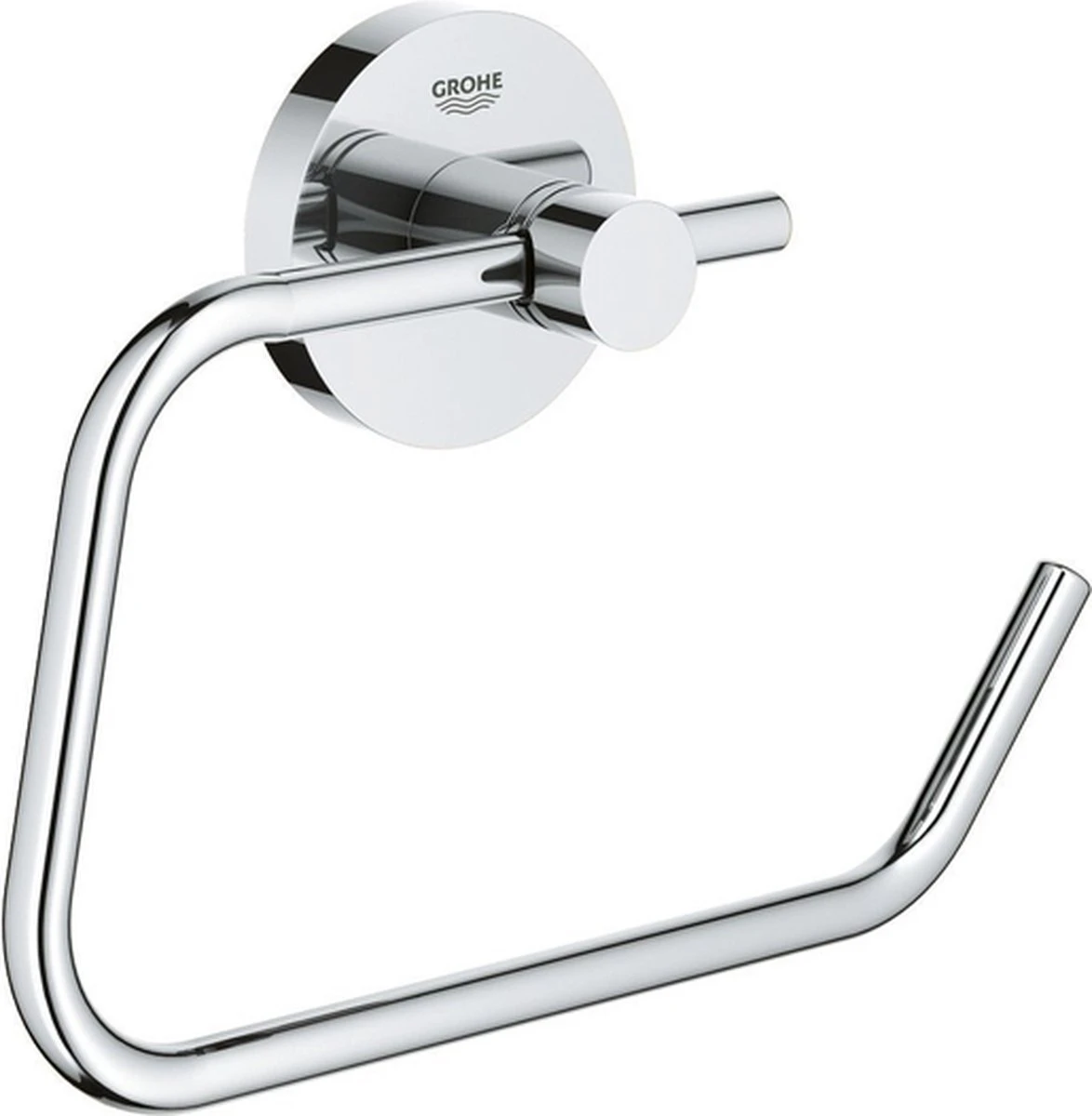 GROHE Essentials Toiletrolhouder - Zonder Klep - Chroom - 40689001 8 GROHE Essentials Toiletrolhouder - Zonder Klep - Chroom - 40689001 - Afbeelding 6