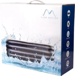 FlowMotion Opblaasbaar Ligbad Met Afdekhoes - Inclusief Pomp En Opbergtas - Ligbad - Zitbad - Zwembad - Opblaasbare Badkuip - Opblaas Bad - Bathtub - Jacuzzi - Opvouwbaar Bad - Badkuip -Badkamer Wijs 1174x1200 7