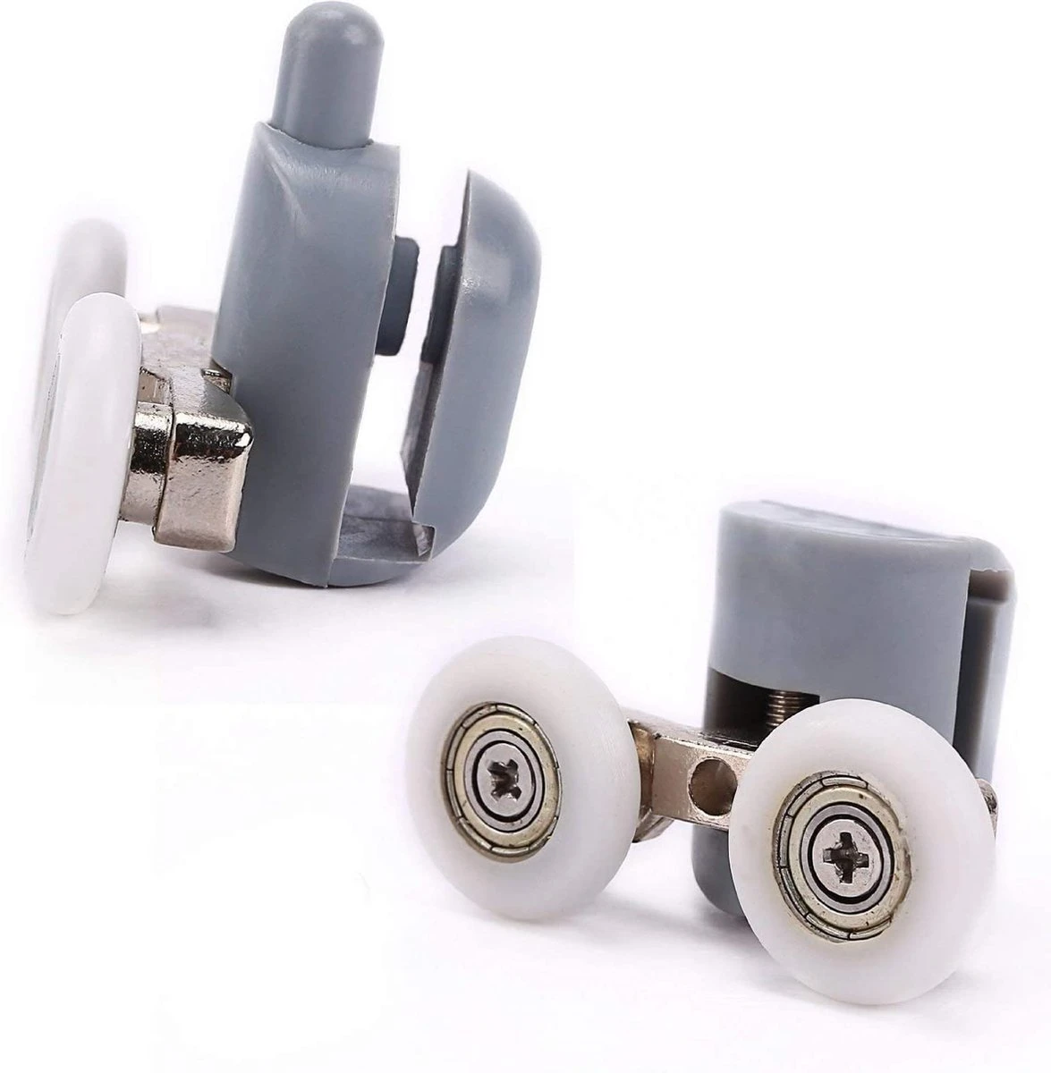 Merkloos Wielen Voor Douchedeur, Rollen Voor Douchedeur, Wieltjes, Douchedeur, 4 X Boven En 4 X Onder, Badkamer, 25 Mm, 8 Stuks Dubbele Wielen 3 Merkloos Wielen Voor Douchedeur, Rollen Voor Douchedeur, Wieltjes, Douchedeur, 4 X Boven En 4 X Onder, Badkamer, 25 Mm, 8 Stuks Dubbele Wielen