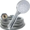 Douchekop Met Slang - Universeel - 5 Luxe Straalstanden - Chroom En RVS - Incl. Wandhouder 1 Douchekop Met Slang - Universeel - 5 Luxe Straalstanden - Chroom En RVS - Incl. Wandhouder -Badkamer Wijs 1177x1200 2