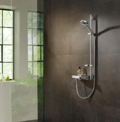 Hansgrohe Raindance Select S Doucheset 120 3jet PowderRain Met Unica'S Puro Glijstang 65 Cm Chroom -Badkamer Wijs 1179x1200 14