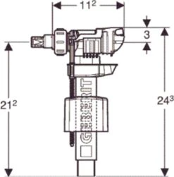 Geberit Vlotterkraan Universeel -Badkamer Wijs 1180x1200 5