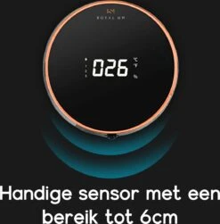 Royal WM - Automatische Zeepdispenser - 300ml - Zwart - Wandmontage - Sensor -Badkamer Wijs 1183x1200 8