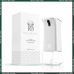 Royal Belinda Automatische Zeepdispenser - 280 ML Schuimdispenser Met Sensor - Wandmontage - No Touch - Zeeppompje - Wit -Badkamer Wijs 1185x1200