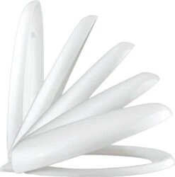 SCHÜTTE WC-Bril 10220 DUROPLAST - Antibacterieel - Soft Close - Gelakt - Wit -Badkamer Wijs 1187x1200 22