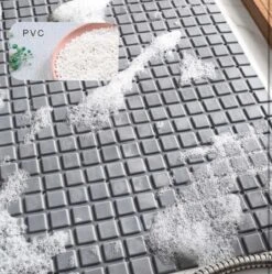De Millennials Duurzame Antislip Douchemat Of Badmat Grijs Met Zuignappen – 70x40 Cm - Mat Voor In Bad – Anti Slip Douche Cabine Mat – Mat Voor In De Badkamer - Antislipmat -ontwerp Kan Worden Geadsorbeerd Op Gladde Grond En Douchemat -Badkamer Wijs 1188x1200 10