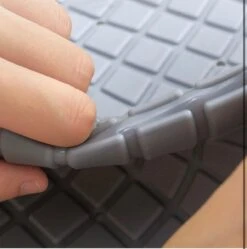 De Millennials Duurzame Antislip Douchemat Of Badmat Grijs Met Zuignappen – 70x40 Cm - Mat Voor In Bad – Anti Slip Douche Cabine Mat – Mat Voor In De Badkamer - Antislipmat -ontwerp Kan Worden Geadsorbeerd Op Gladde Grond En Douchemat -Badkamer Wijs 1191x1200 16