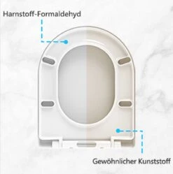 Blazelife Wc Bril - Wc Bril Softclose Van Duurzaam Ureumformaldehyde - Lonely Day - Toiletdeksel Universeel - Afneembaar - Antibacterieel - D-vorm -Badkamer Wijs 1192x1200 19