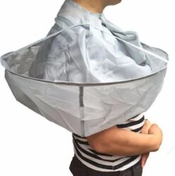 Haaropvangende Kapmantel - Kappersschort - Baard Schort - Beard Cape - Scheren Mannen - Verzorgingsproducten - Trimmer - Haren Knippen - Styling Paraplu Cape -Badkamer Wijs 1192x1200 5