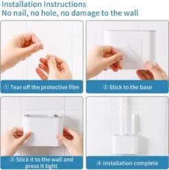 Merkloos WC Borstel Met Houder | WC Borstel | Vrijstaand | Flexibel | Wit | Inclusief Ophangsysteem En Gratis Borsteltje -Badkamer Wijs 1193x1200 6