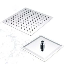 Merkloos Dakta® Badkamer Kraan | Douche | Kraan | Douchekop | Doucheset | Regendouche | Regendouche Kop -Badkamer Wijs 1195x1200 15