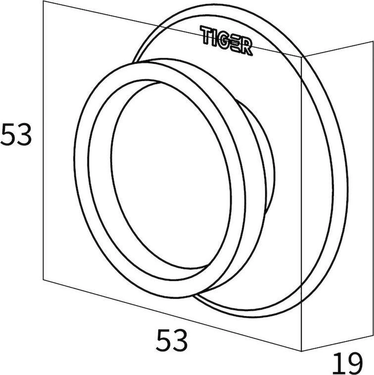 Tiger Tess - Handdoekhaken - Zwart (2 Stuks) 9 Tiger Tess - Handdoekhaken - Zwart (2 Stuks) - Afbeelding 7