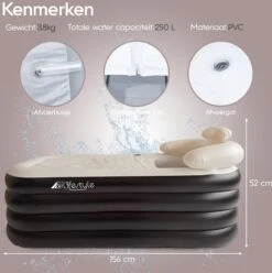 HBKS Lifestyle Bad – Opblaasbaar Ligbad – Bath Bucket – Zitbad Voor Volwassenen - Ijsbad Wim Hof Methode - Badkuip – Ice Bath – Zwart 15 HBKS Lifestyle Bad – Opblaasbaar Ligbad – Bath Bucket – Zitbad Voor Volwassenen - Ijsbad Wim Hof Methode - Badkuip – Ice Bath – Zwart -Badkamer Wijs 1196x1200 24