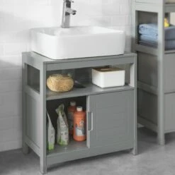 Mara Wastafel Onderkast - Badkamerkast - Badkamermeubel - Schuifdeuren - 60 X 30 X 61 Cm -Badkamer Wijs 1197x1200 5