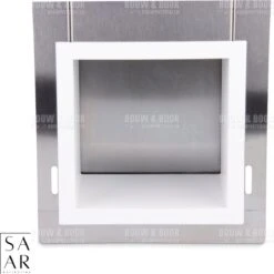 SAAR -Inbouw Toilet Reserve Rolhouder RVS - Met - MAT WIT - Inzetstuk , (uitneembaar) -72 X 20 X 13 Cm - Inbouwdiepte 12 Cm 17 SAAR -Inbouw Toilet Reserve Rolhouder RVS - Met - MAT WIT - Inzetstuk , (uitneembaar) -72 X 20 X 13 Cm - Inbouwdiepte 12 Cm -Badkamer Wijs 1198x1200 18