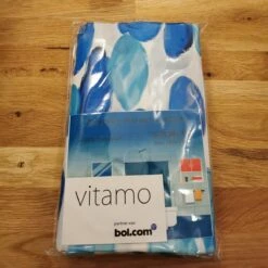 Douchegordijn - 180x200 Cm - Incl. Ringen - Waterdicht - Sneldrogend & Anti Schimmel - Wasbaar & Duurzaam - Polyester - Blue Petals -Badkamer Wijs 1199x1200 12