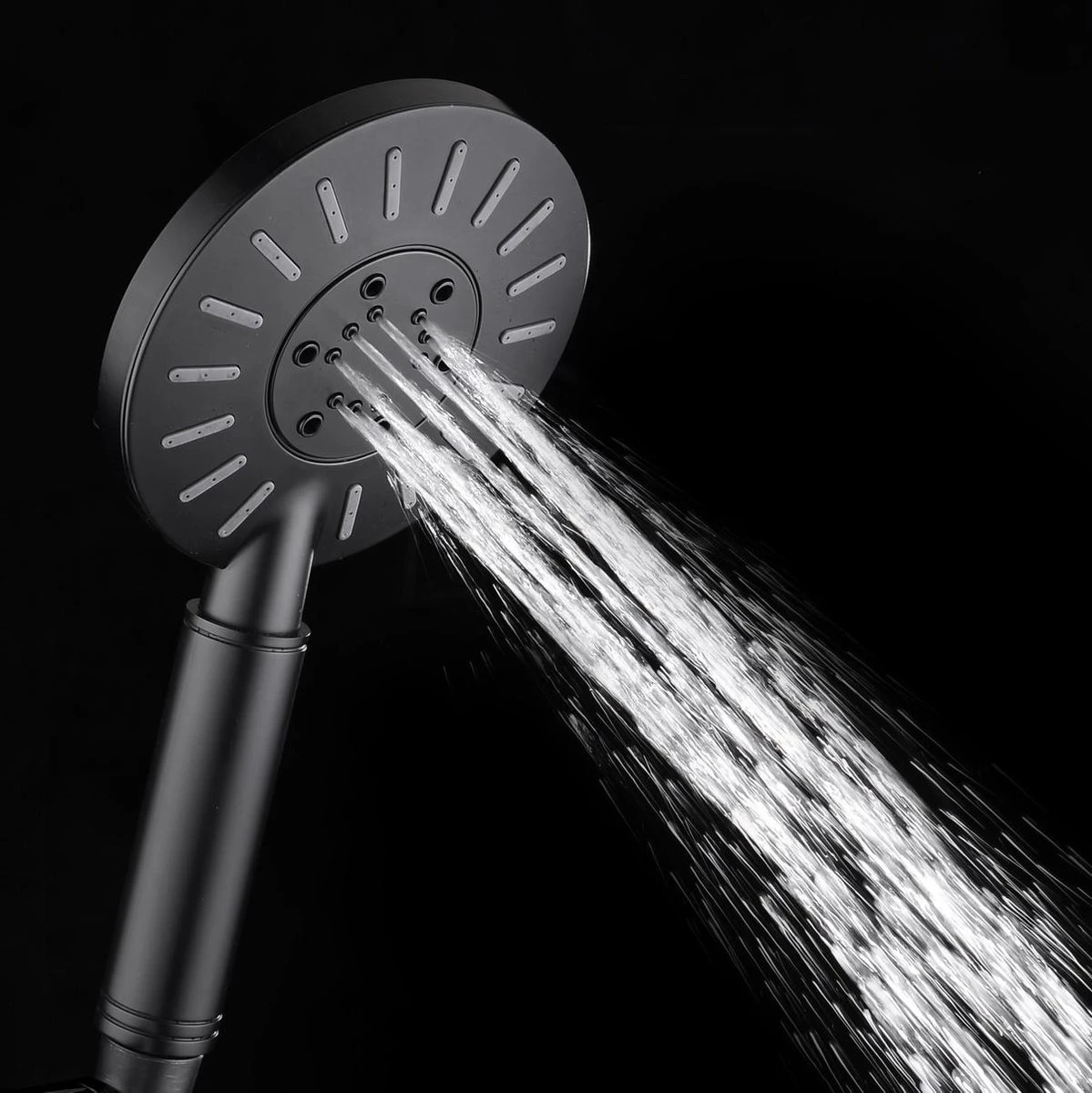 Tiger Tyne Doucheset - Douchekop Ø 12 Cm - Inclusief Comfort Water Saver - 3 Standen - Mat Zwart 6 Tiger Tyne Doucheset - Douchekop Ø 12 Cm - Inclusief Comfort Water Saver - 3 Standen - Mat Zwart - Afbeelding 4