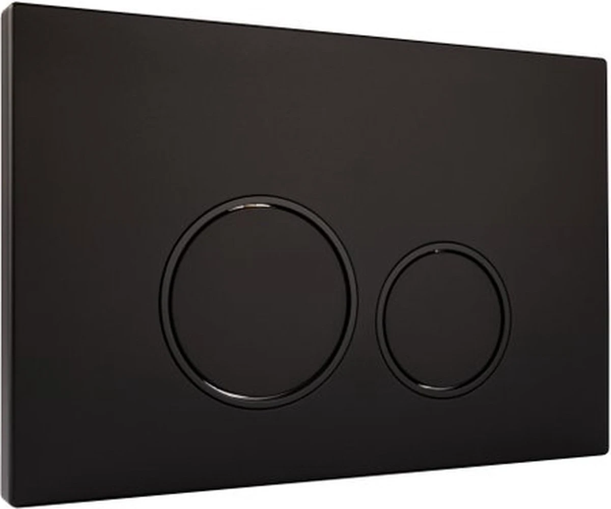 Bedieningsplaat StarBlueDisc Doppio 35 TBV Geberit UP100 UP320 UP300 UP700 UP720 Mat Zwart 9 Bedieningsplaat StarBlueDisc Doppio 35 TBV Geberit UP100 UP320 UP300 UP700 UP720 Mat Zwart - Afbeelding 7