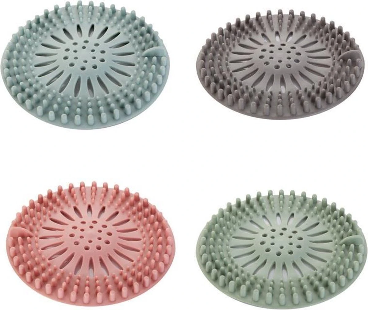 Silicone Afvoerstop Voor In De Keuken En Badkamer | Gootsteen Zeef | Afvoerplug | Doucheput | Anti-haar Afvoer Stop | Anti Verstopping | Ontstopper | Gootsteen Zeef | Licht-blauw | 6 Silicone Afvoerstop Voor In De Keuken En Badkamer | Gootsteen Zeef | Afvoerplug | Doucheput | Anti-haar Afvoer Stop | Anti Verstopping | Ontstopper | Gootsteen Zeef | Licht-blauw | - Afbeelding 4