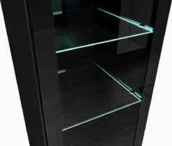 Badplaats Badkamerkast Rio 30 X 30 X 131 Cm - Zwart Hoogglans - Hangende Kolomkast Met 2 Deuren -Badkamer Wijs 1200x1019 4