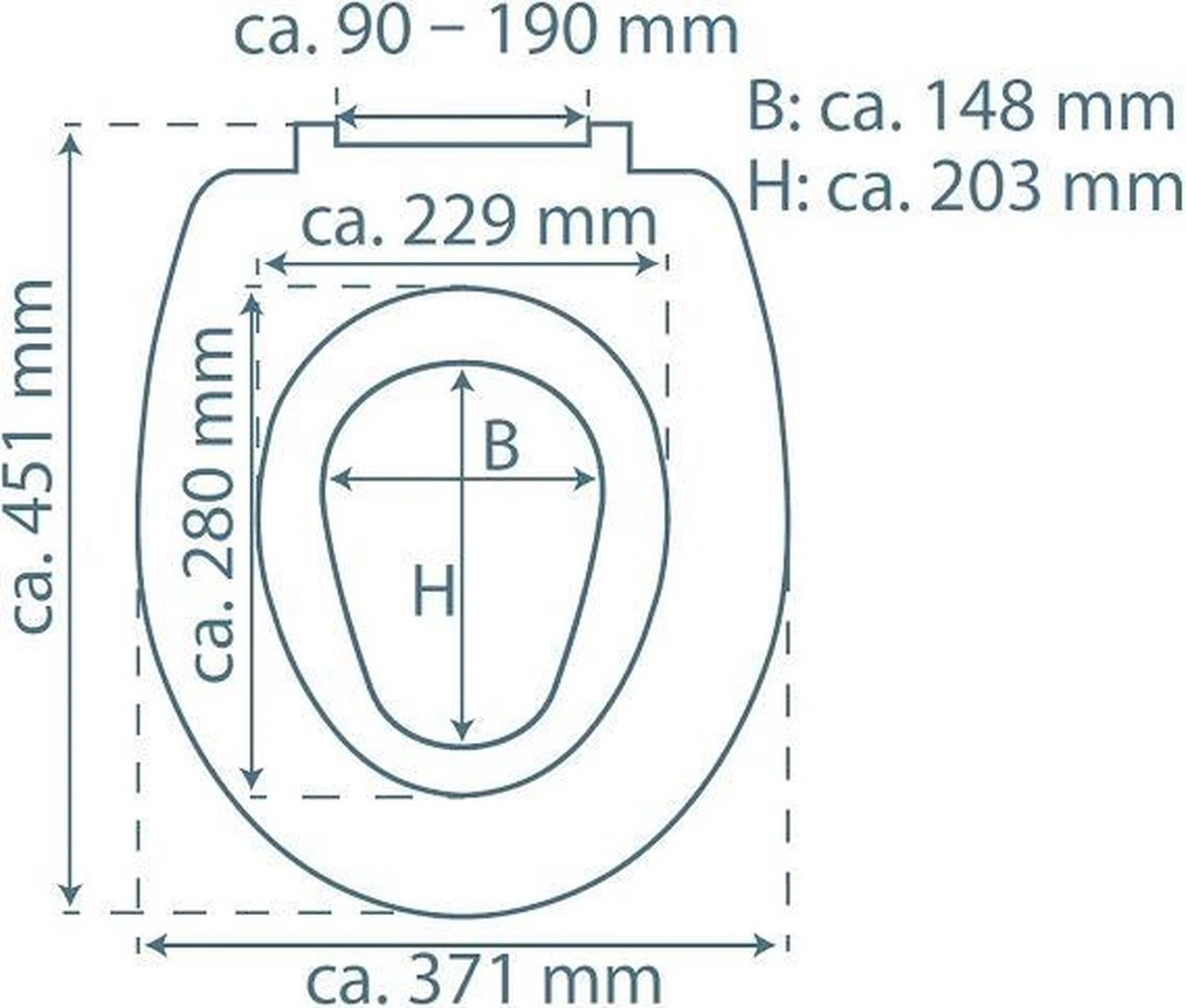 SCHÜTTE WC-Bril 82940 FAMILY WHITE - Duroplast - Soft Close - Afklikbaar - Geïntegreerde Kinderzitting - Gelakt - Wit 8 SCHÜTTE WC-Bril 82940 FAMILY WHITE - Duroplast - Soft Close - Afklikbaar - Geïntegreerde Kinderzitting - Gelakt - Wit - Afbeelding 6