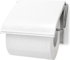 Brabantia ReNew WC Rolhouder - Met Klep - White -Badkamer Wijs 1200x1024 1
