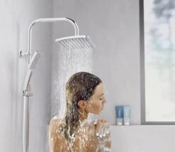 SCHÜTTE Mallorca Douchesysteem - Regendouche - 95 Cm Stang - Wandhouder In Hoogte Verstelbaar - Chroom -Badkamer Wijs 1200x1038 4