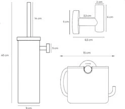 Toiletaccessoireset Zwart 3-delig - Luxe Toilet Set - Toiletborstel Met Houder - Toiletrolhouder Met Klep - Handdoekhaak -Badkamer Wijs 1200x1039 1