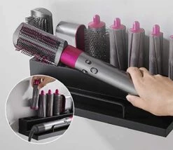 Merkloos Premium Fohn Houder Geschikt Voor Dyson - Fohnborstel - Krultang - Haar - Valentijn - Organizer -Badkamer Wijs 1200x1039