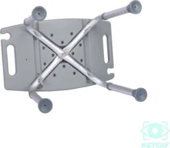 Ketchy Douchekruk - In Hoogte Verstelbaar - Douchekrukje - Roestvrij - 130kg Draagkracht - Comfortabel Zitkussen 24 Ketchy Douchekruk - In Hoogte Verstelbaar - Douchekrukje - Roestvrij - 130kg Draagkracht - Comfortabel Zitkussen -Badkamer Wijs 1200x1044 5