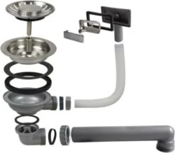 Korfplug Met Overloop Voor Mizzo Spoelbakken 3.5" | Gootsteen Afvoerplug | Crepine | Spoelunit Zeef | RVS 7 Korfplug Met Overloop Voor Mizzo Spoelbakken 3.5" | Gootsteen Afvoerplug | Crepine | Spoelunit Zeef | RVS -Badkamer Wijs 1200x1050 10