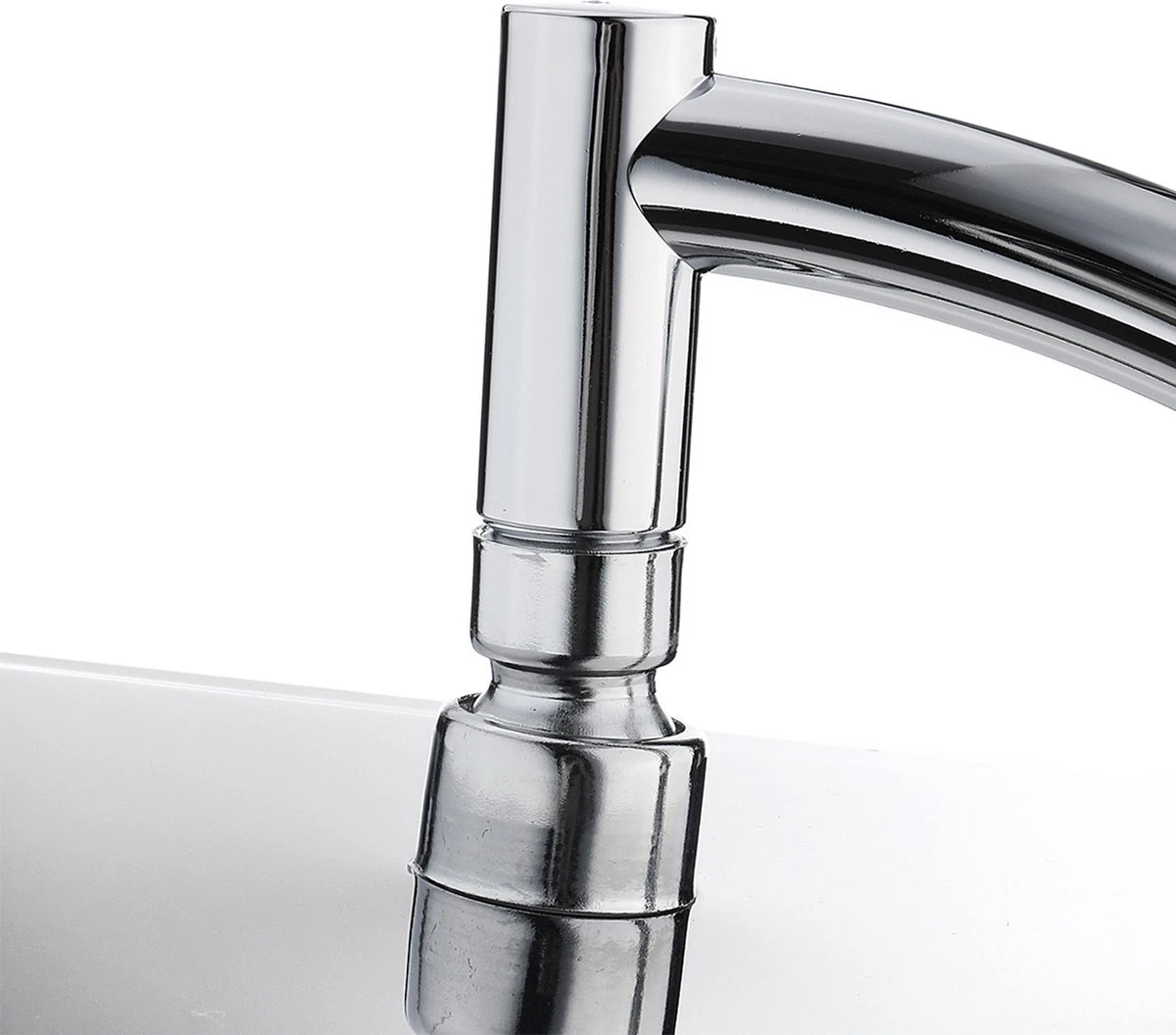 Regendouche XL Deluxe Met Glijstang - ø 28 Cm - Douchekop Met Slang En Stang - Vierkant - RVS - Chrome - Glijstangset - Spa - Wellness 10 Regendouche XL Deluxe Met Glijstang - ø 28 Cm - Douchekop Met Slang En Stang - Vierkant - RVS - Chrome - Glijstangset - Spa - Wellness - Afbeelding 8