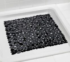 WENKO Anti-slip Douchemat Paradise 54x54cm Zwart - Antislipmat -Badkamer Wijs 1200x1058 2