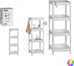 Badkamerrek/opbergkast Wit Kunststof 4-laags 36 X 23 X 100 Cm - Handdoeken En Toiletspullen Badkamerrekjes 9 Badkamerrek/opbergkast Wit Kunststof 4-laags 36 X 23 X 100 Cm - Handdoeken En Toiletspullen Badkamerrekjes -Badkamer Wijs 1200x1059 6