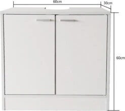Wastafel Onderkast - Onderbouw Kast Wastafel - Badkamermeubel 11 Wastafel Onderkast - Onderbouw Kast Wastafel - Badkamermeubel -Badkamer Wijs 1200x1062 1